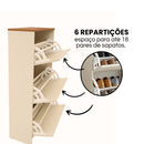 Sapateira Organizadora Multiuso 3 Portas