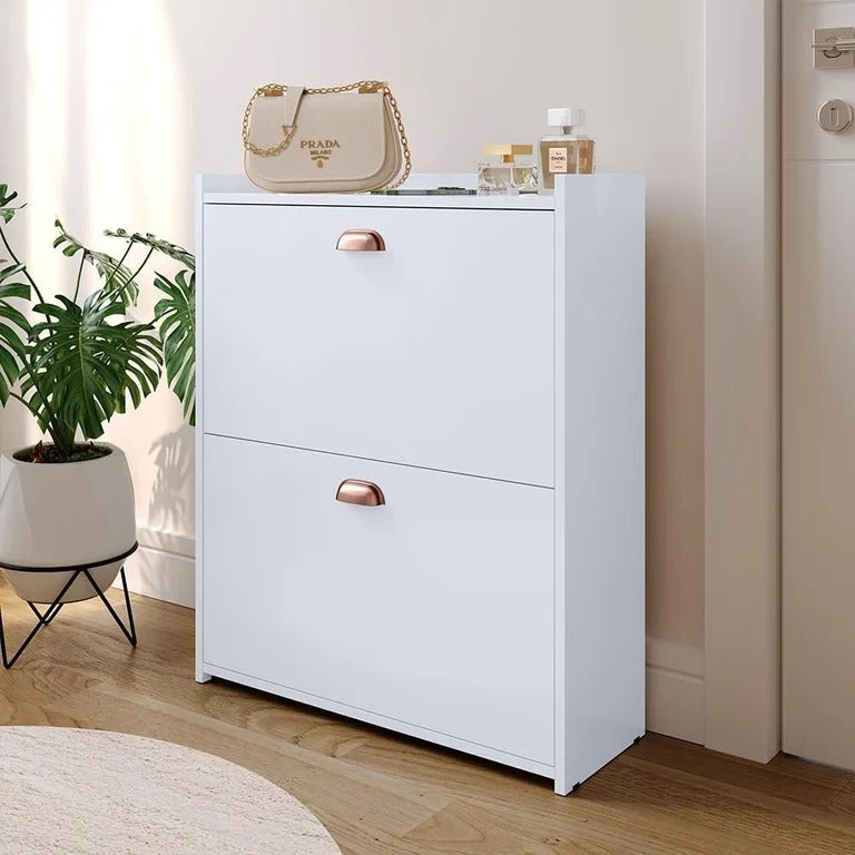 Sapateira Organizadora Pequena Apartamento 12 Pares Calçados Gavetas Basculante