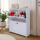 Sapateira Organizadora Pequena Apartamento 12 Pares Calçados Gavetas Basculante